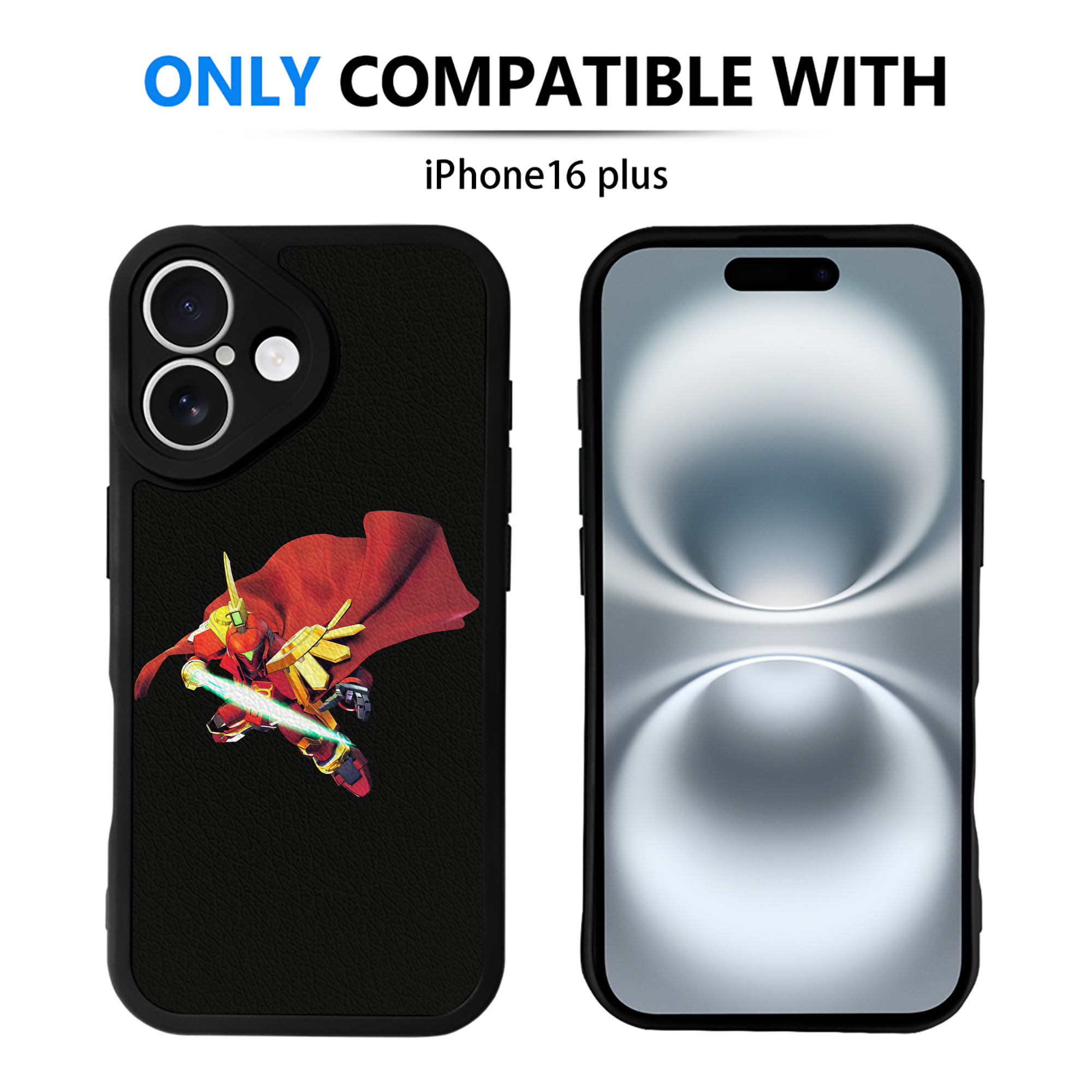 （画像用） 機動戦士ガンダム Mobile Suit Gundam 【iPhone 16シリーズ対応】シリコンスマホケース（レザー調） 材質：シリコン